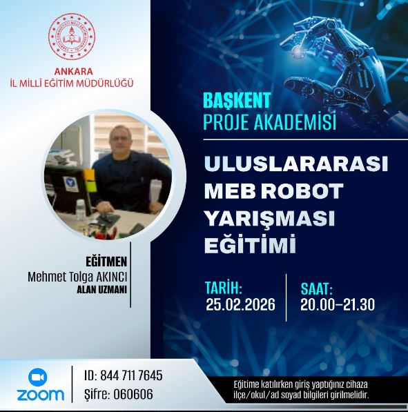 Meb Robot Yarışması Ankara