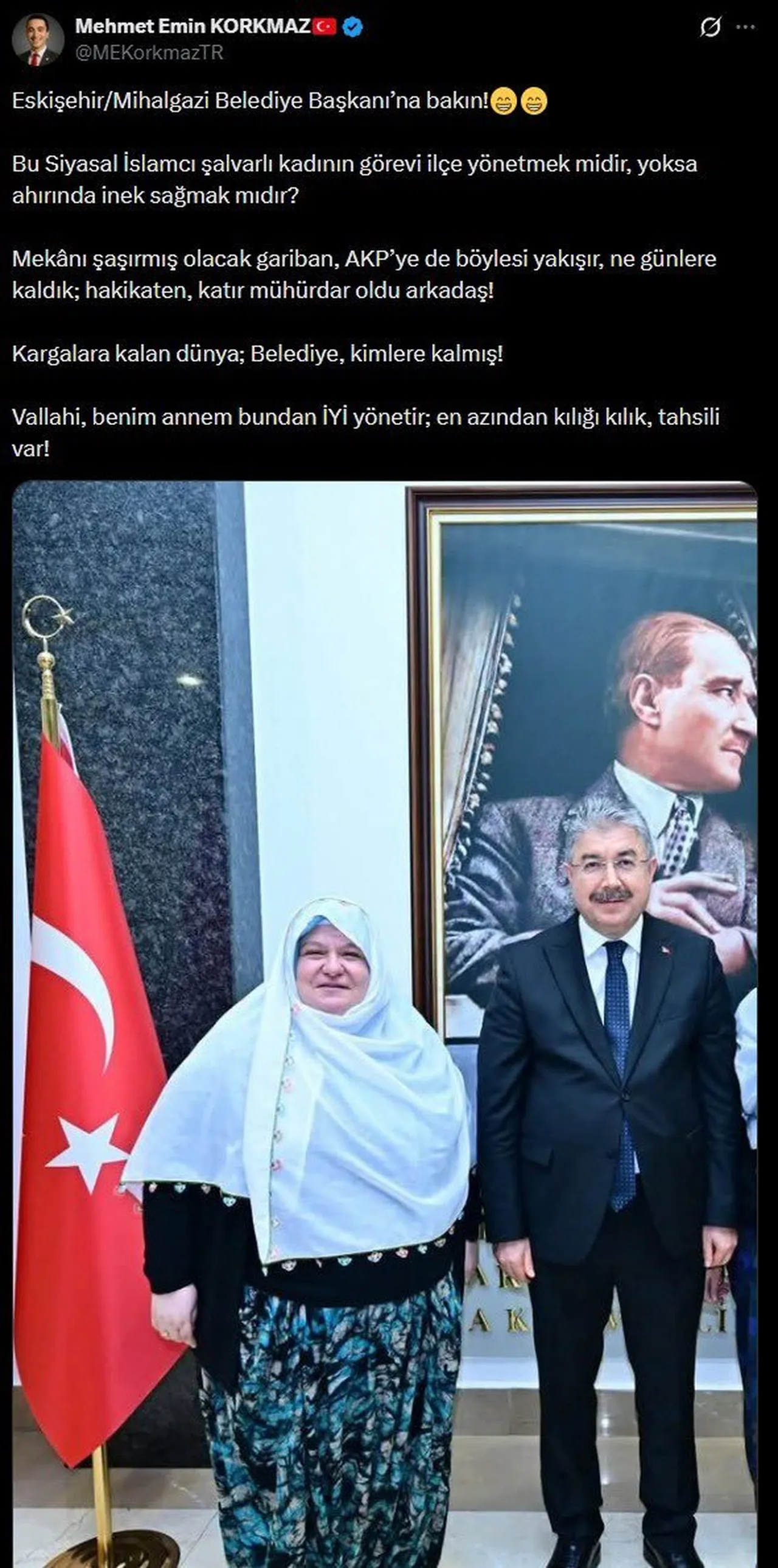 Mihalgazi Belediye Baskani Zeynep Gunese Kiyafeti Uzerinden Hakaret Eden Iyi Partili 1769391 202602081016 20260208101613 1