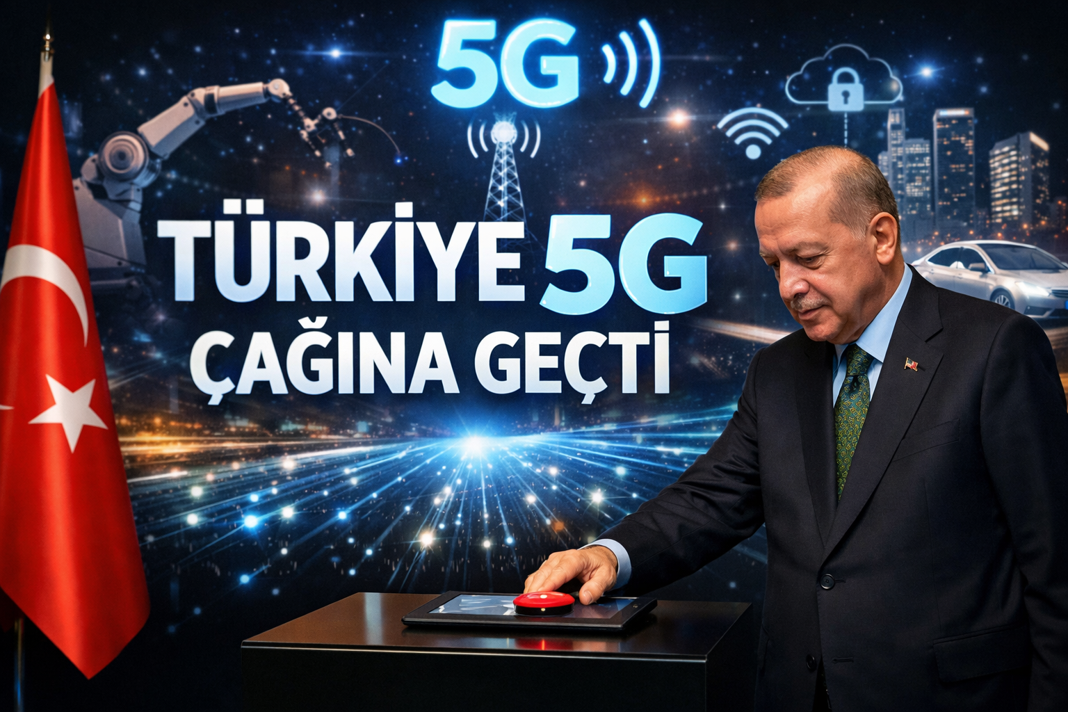 Telefonlarınızı kontrol edin! Türkiye 5G'ye geçti: İnternet hızı 10 kat artacak