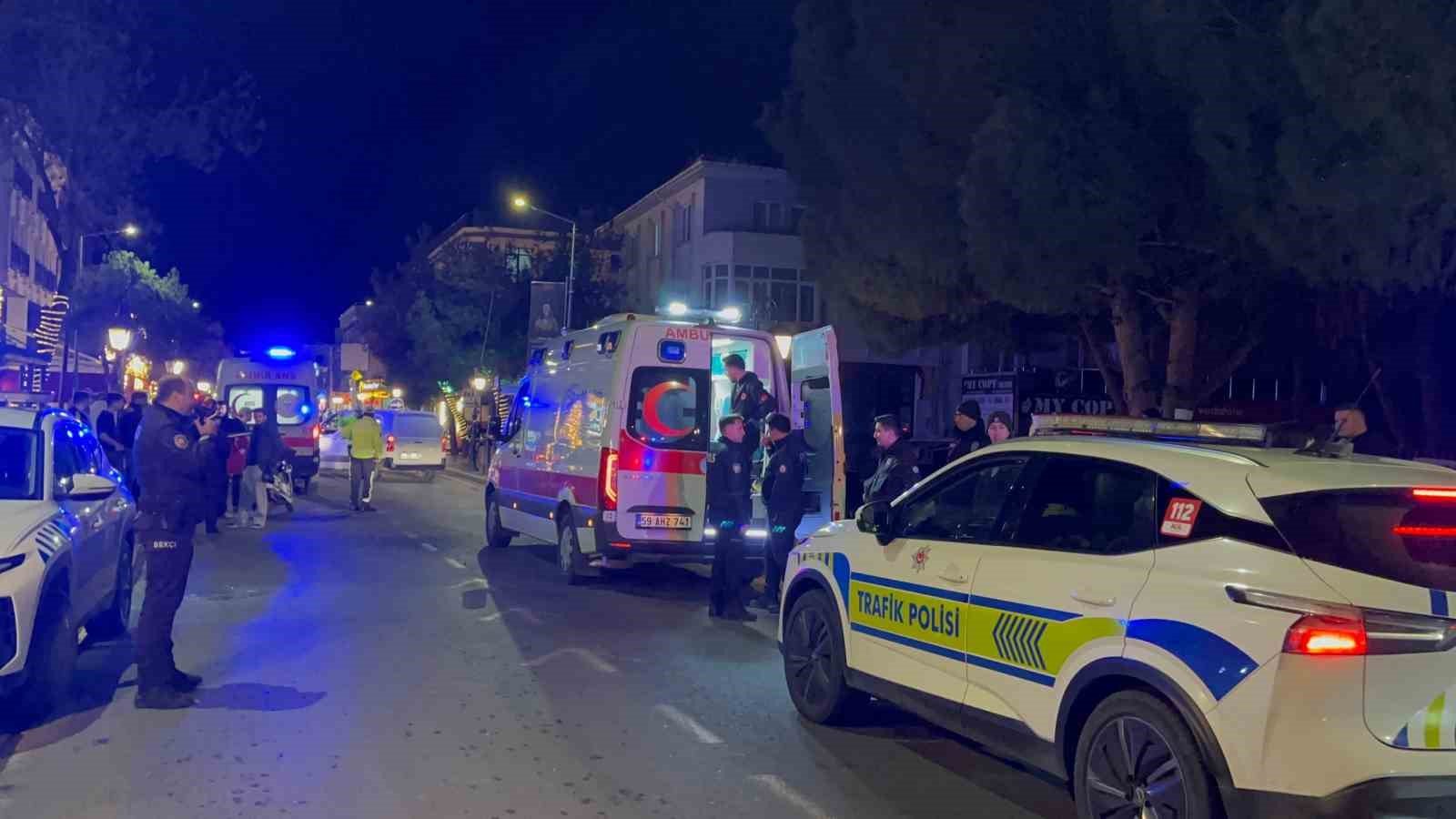 Tekirdağ’da gece yarısı kaza: İki motosiklet kafa kafaya çarpıştı 2 yaralı