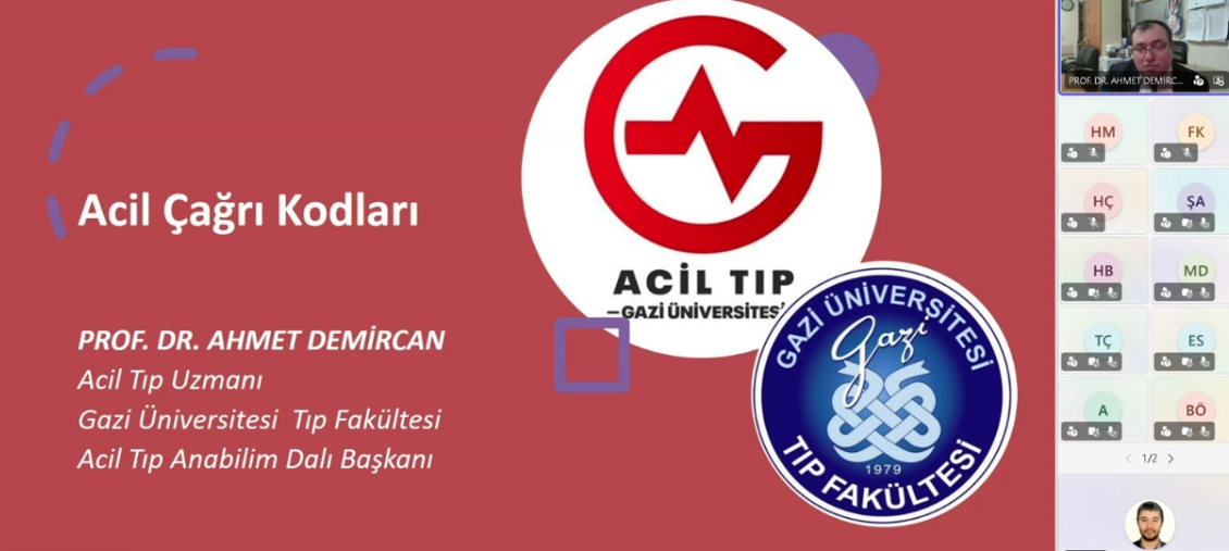 Sağlıkta Güvenli Müdahale İçin Kritik Eğitim: Gazi Üniversitesi’nde Kod Sistemi Anlatıldı