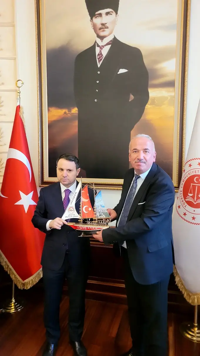 Asilder Akın Gürlek Adalet Bakanı Ziyaret Taka Burhan Akdoğan