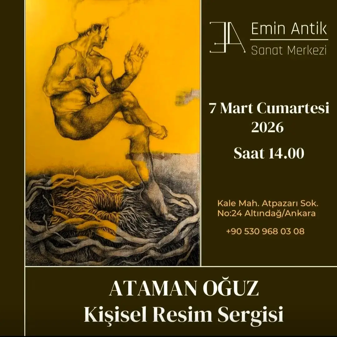 Ataman Oğuz Ressam Emin Antik Sanat Sergi