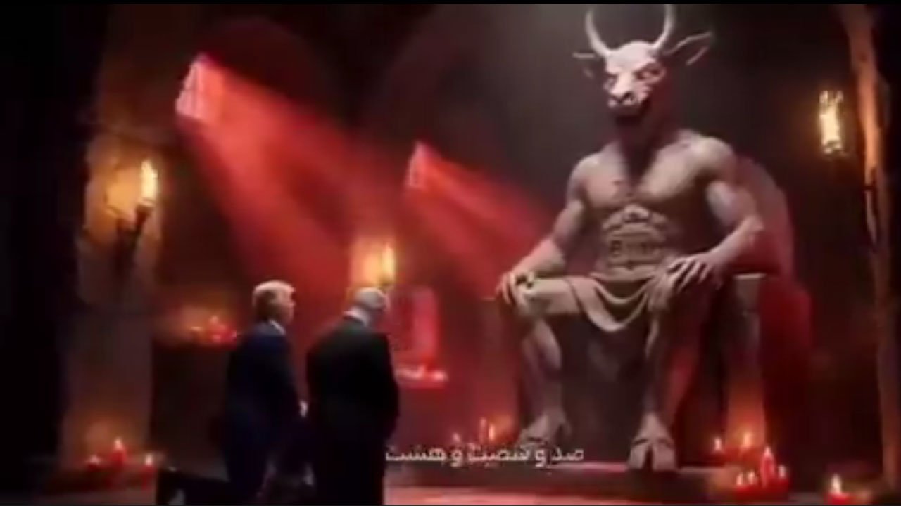 İran’dan Trump ve Netanyahu’ya “Baal” putu üzerinden anlamlı mesaj!