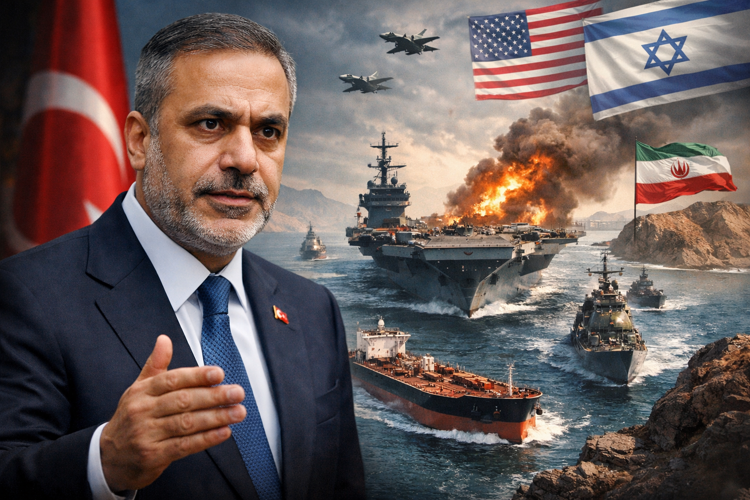 Bakan Fidan'dan uyarı: "Kriz uzarsa İran'a karşı cephe genişler"