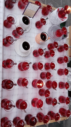 Çay Bardağı Şeklinde Dekorati Mum