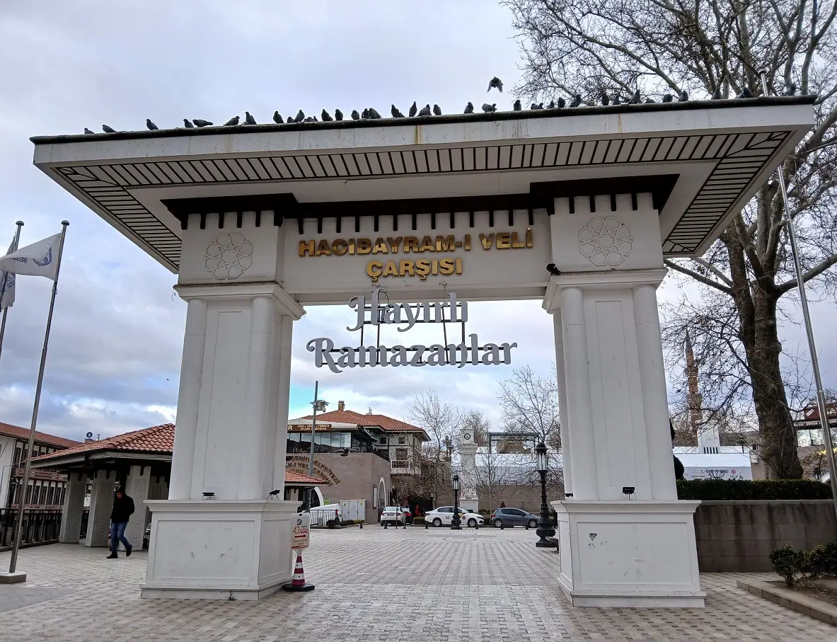 Hacı Bayram Veli Çarşısı Hoşgeldin Ramazan