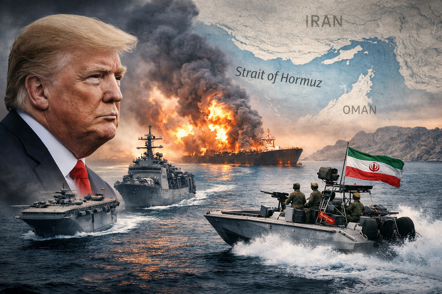 Trump’tan geri adım sinyali: Hürmüz Boğazı kapalı kalsa da savaş bitebilir!