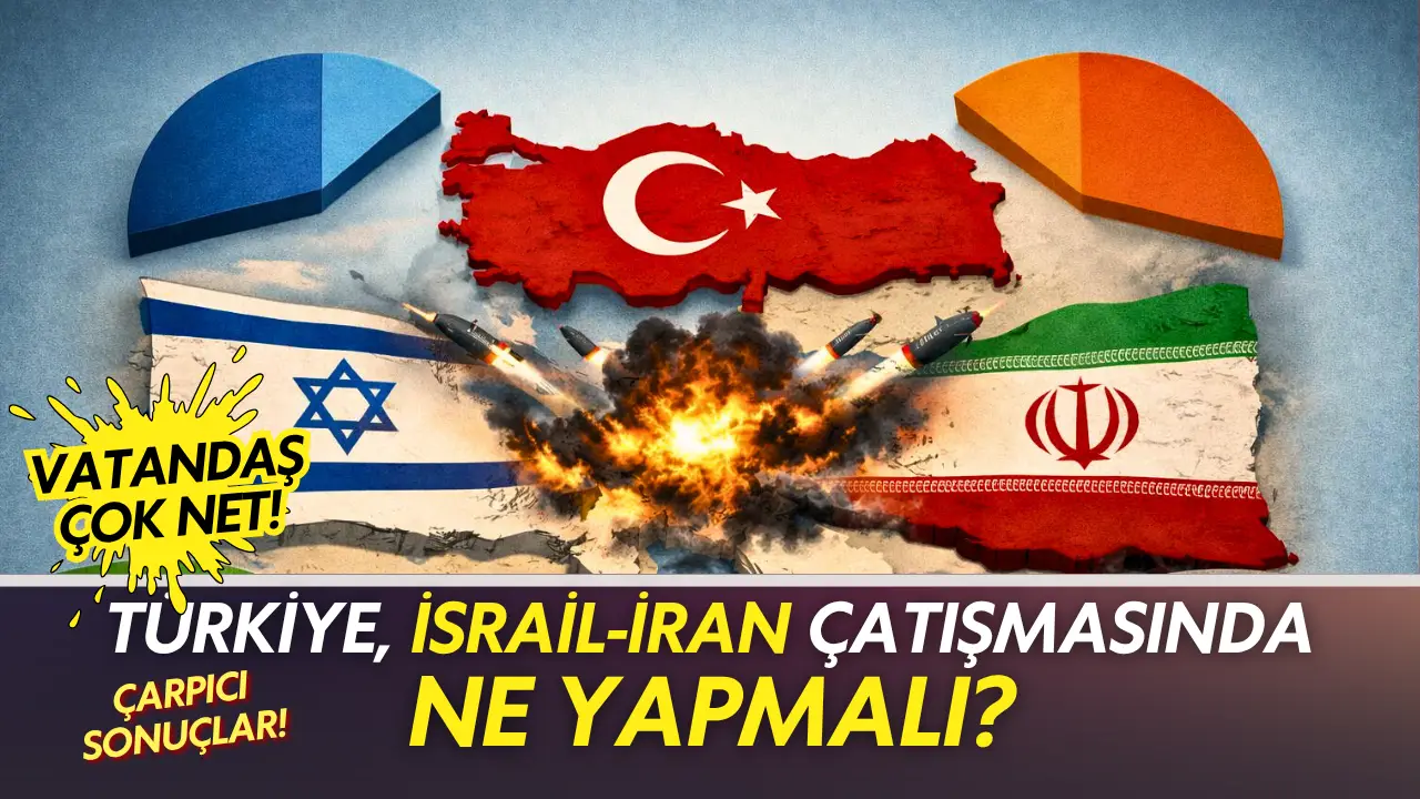 İran- İsrail savaşında Türkiye’nin tutumu ne olmalı? Anket sonuçları dikkat çekti