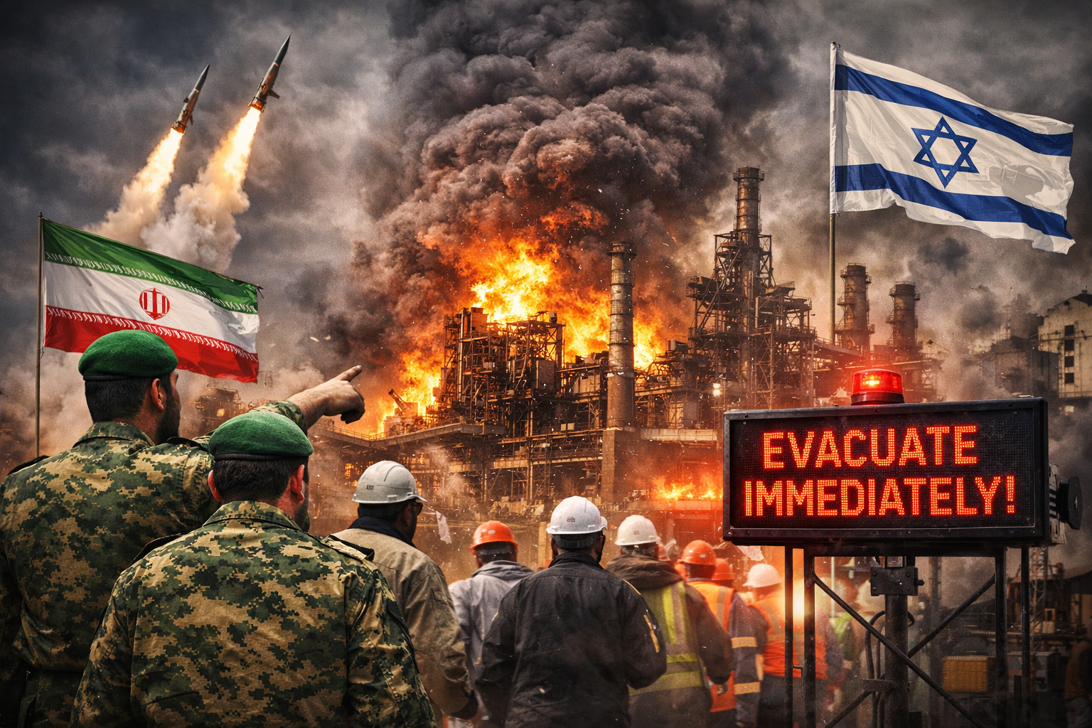 İran'dan misilleme hamlesi: ABD ve İsrail'e bağlı sanayi tesislerini vuracak!