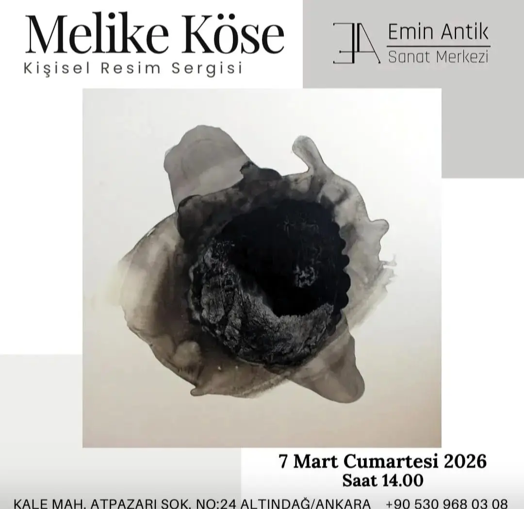 Melike Köse Ressam Emin Antik Sanat Sergi