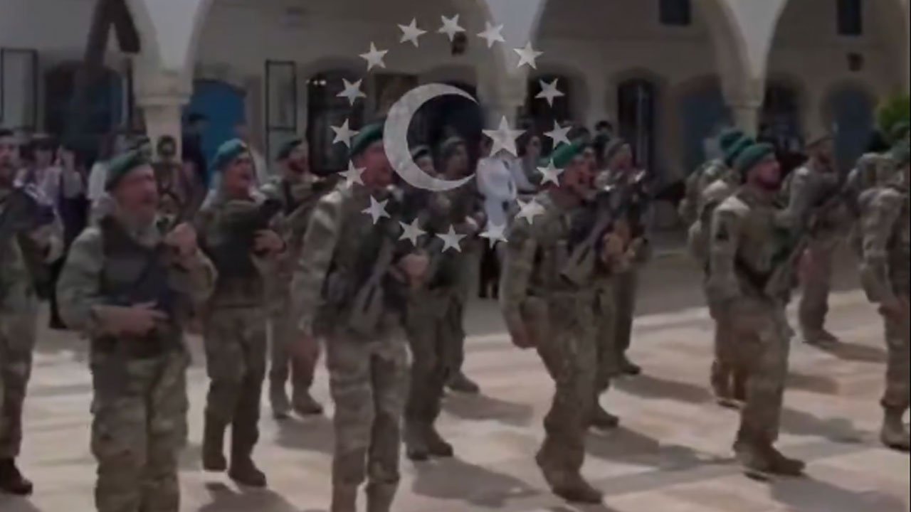 Rum askerlerden skandal sloganlar: “Türk bayrağını indirip haç dikeceğiz!”