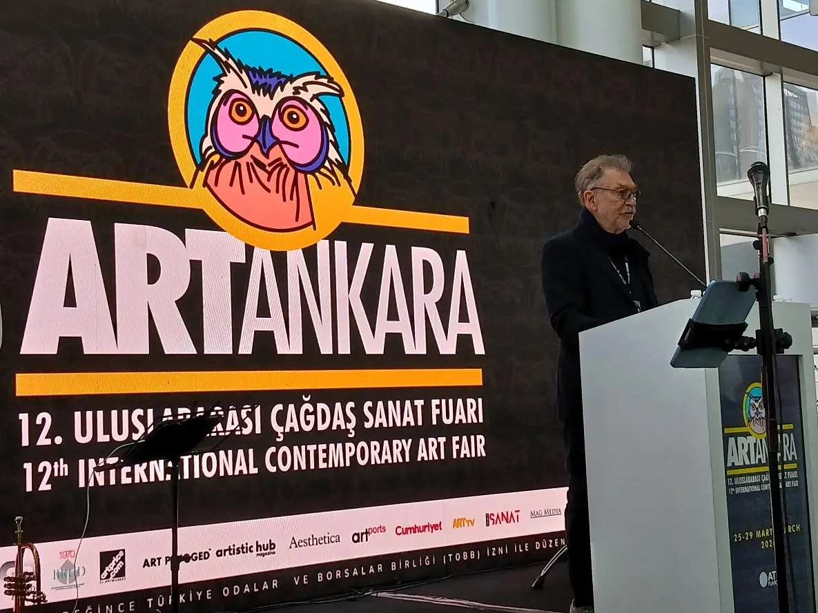 Sanatçı Tamer Levent Artankara Uluslararası Çağdaş Sanat Fuarı Congresium (2)