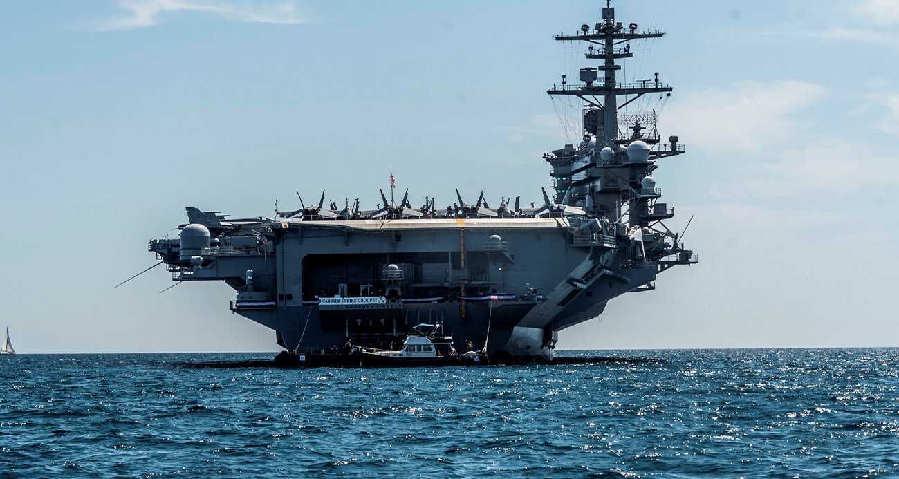 İran’dan ABD’nin uçak gemisi Abraham Lincoln’e füze saldırısı!