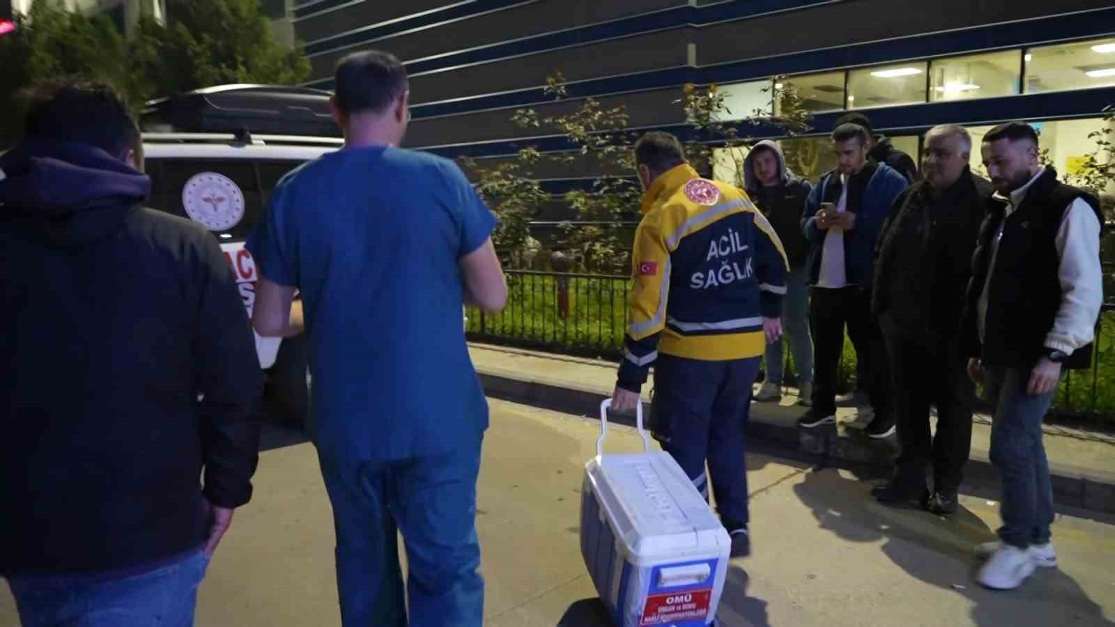 Samsun'da kalbi duran genç kızın organları 4 kişiye umut oldu