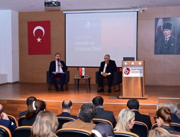 Ahilik ve Meslek Etiği Ankara'da Konuşuldu