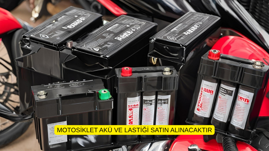 MOTOSİKLET AKÜ VE LASTİĞİ SATIN ALINACAKTIR
