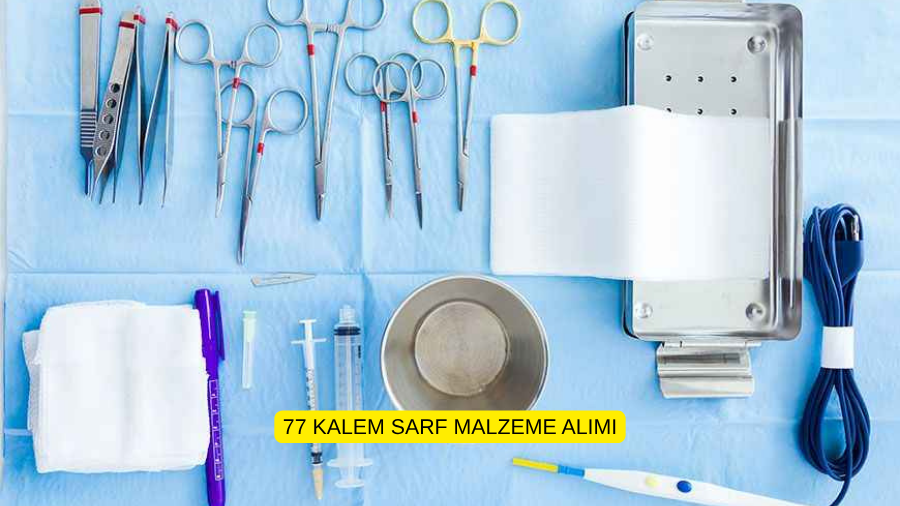 77 KALEM SARF MALZEME ALIMI