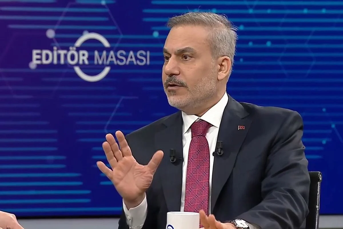 Canli Yayina Damga Vuran An Bakan Fidan Bir Anda Amp