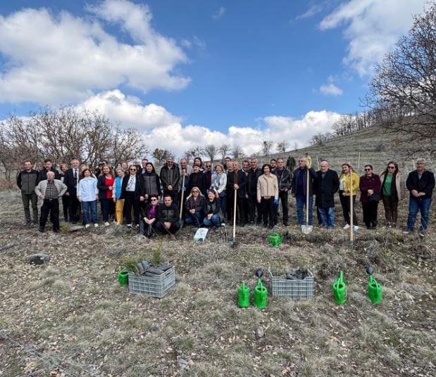 Ankara Ayaş’ta Türkiye Noterler Birliği Vakfı Hatıra Ormanı Kuruldu