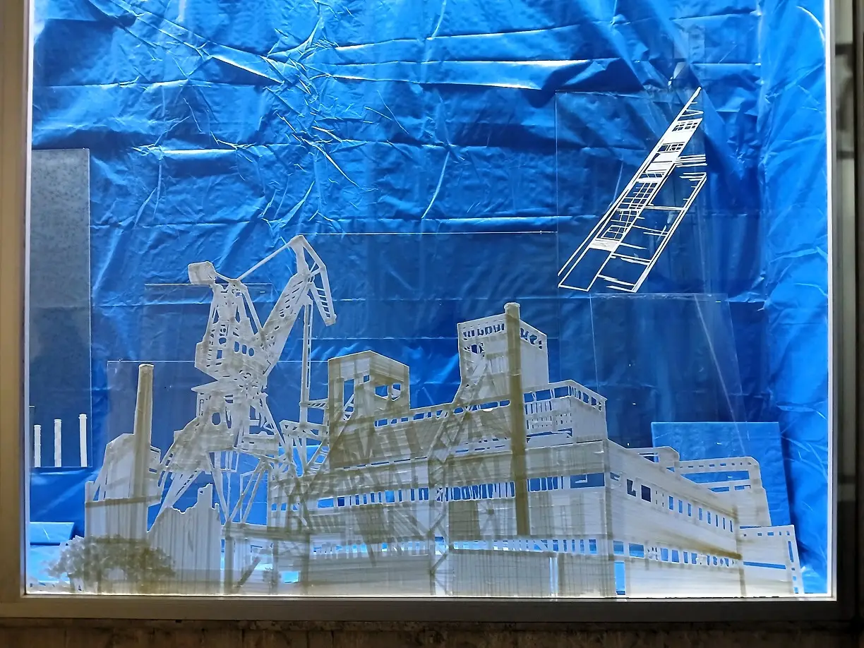 Kıymet Daştan Başak Kaptan Hafıza Şeridi Memory Tapes Goethe Galeri Vitrin Enstalasyon (2)