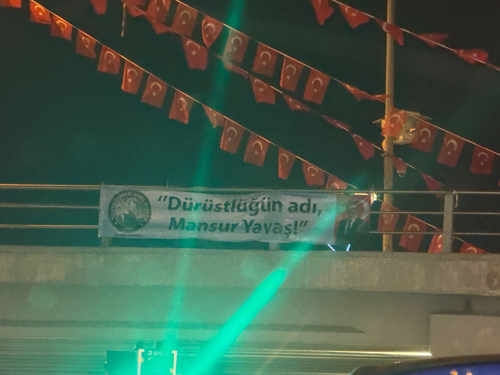 Mansur Yavaş Soruşturma Pankart (3)