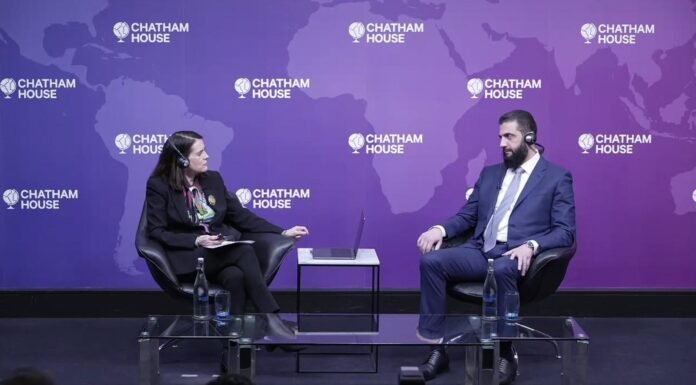 Şara’dan Chatham House’ta kritik mesajlar: “Suriye’de geçiş süreci seçimlere kapı aralayacak”