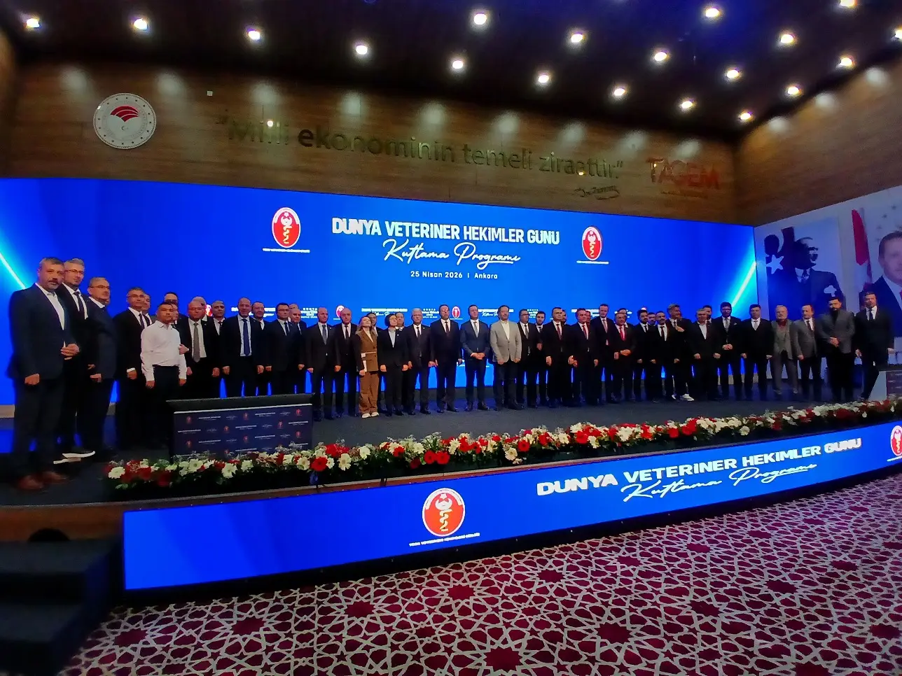 Tarım Orman Bakan Yardımcısı Ahmet Gümen Tvhb Ali Eroğlu Tagem Veteriner Günü (1)