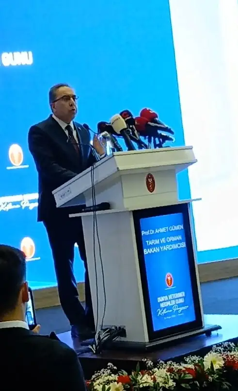 Tarım Orman Bakan Yardımcısı Ahmet Gümen Tvhb Veteriner Günü Tagem (1)