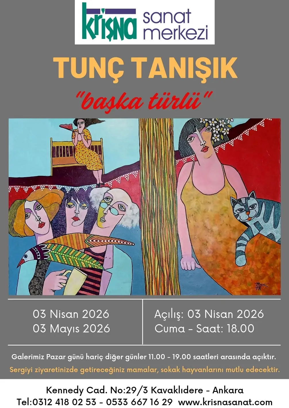 Tunç Tanışık Başka Türlü Sergi Krişna Sanat (1)