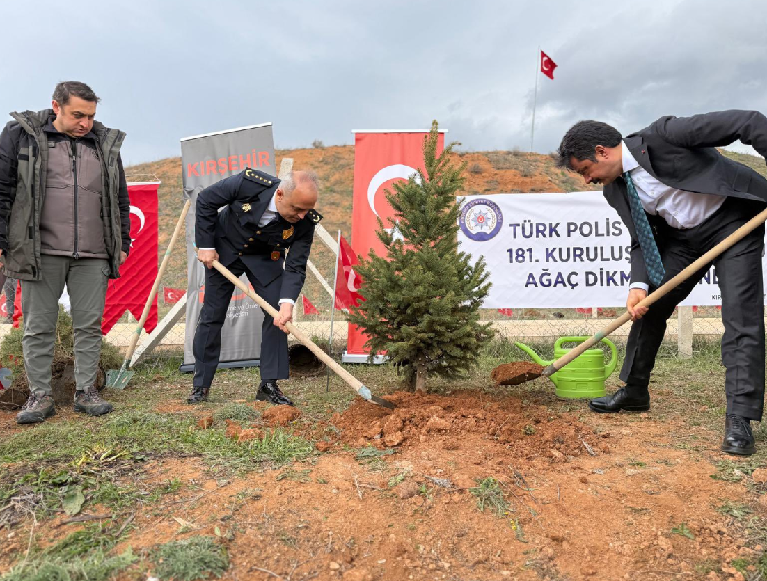 Türk Polis Teşkilatı Ağaç Dikme