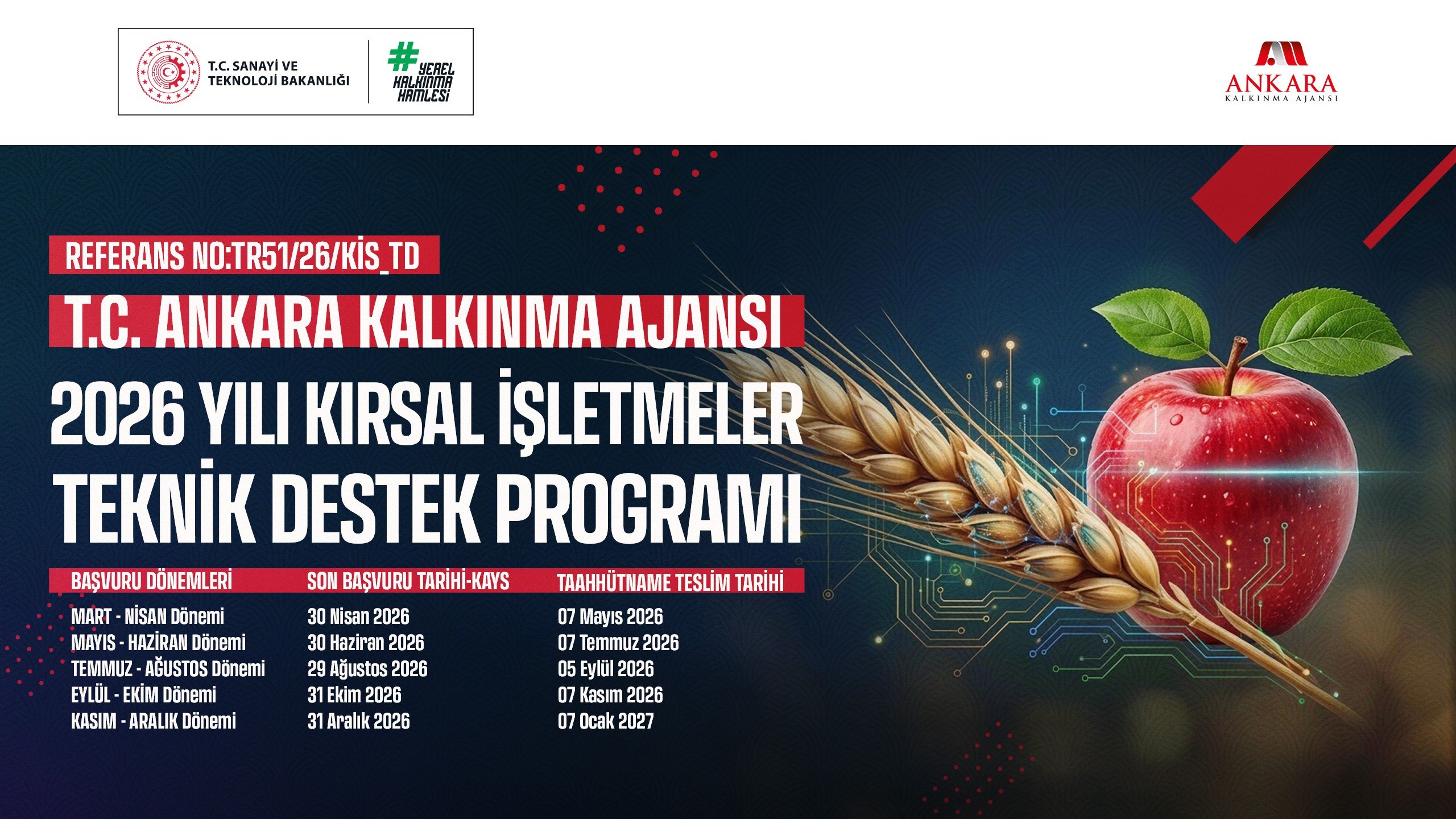 Web Aka 2026 Yili Kirsal Isletmeler Teknik Destek Rehber