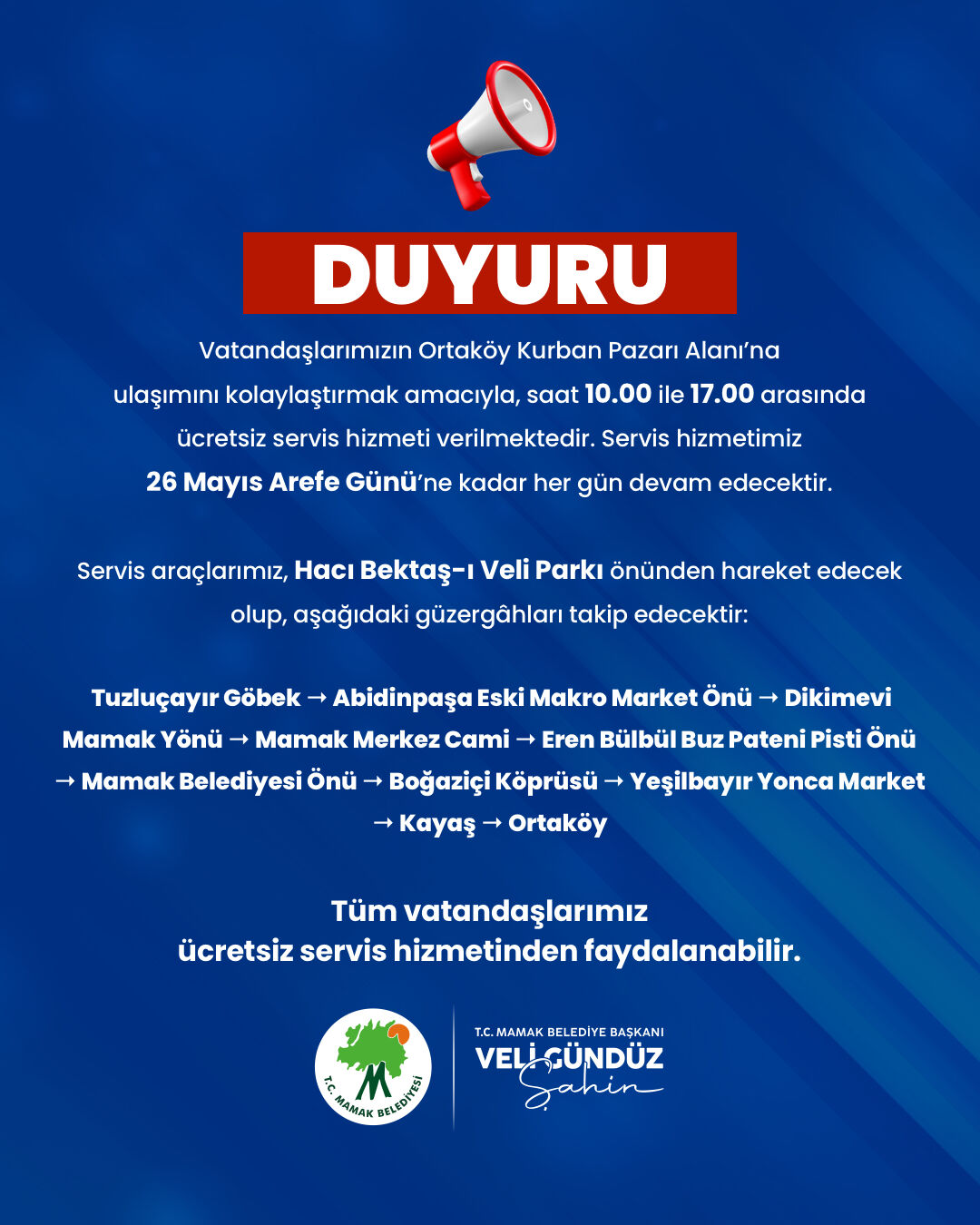 15.05.2026 Mamak Kurban Bayramına Hazır 5-1