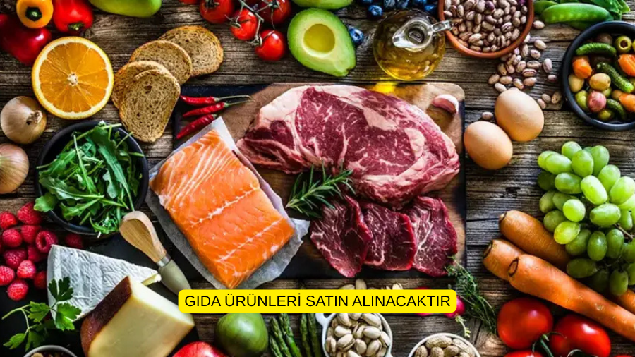 GIDA ÜRÜNLERİ SATIN ALINACAKTIR