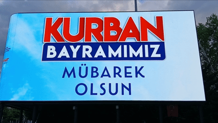 Ankara Başkent Abb Mansur Yavaş Kurban Bayramımız Mübarek Olsun Afiş Bilboard