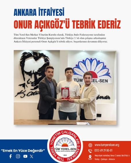 Ankara Itfaiyesi Başarı Tüm Yerel Sen