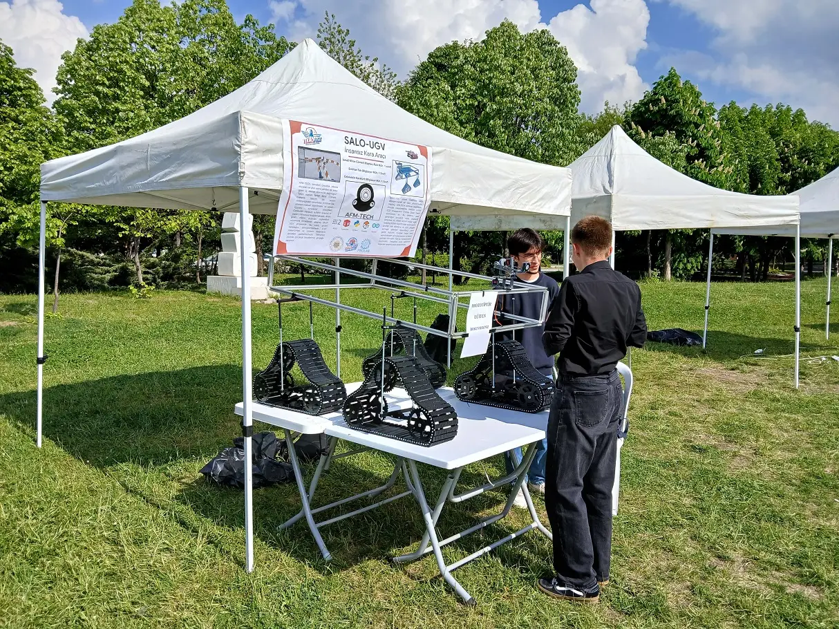 Ankara Üniversitesi Bilim Teknoloji Inovasyon Fuarı Güneş Meydanı Afm Tech Salo Ugv-1