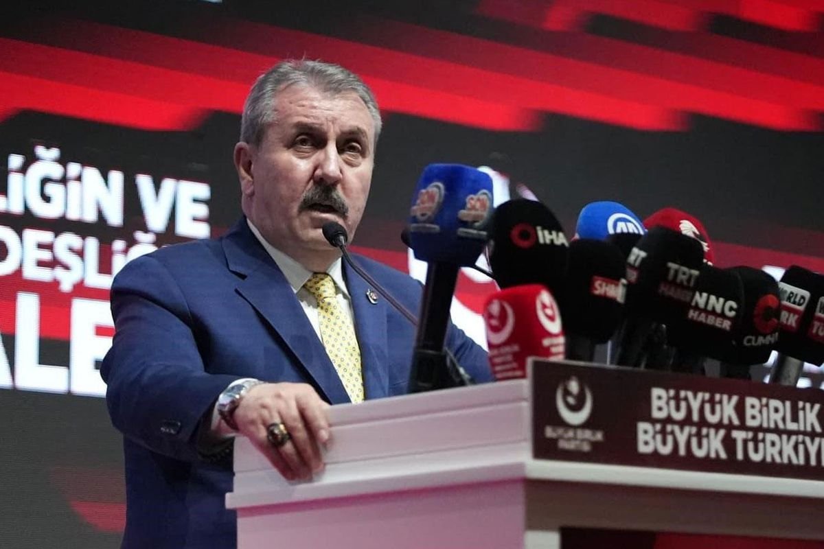 Bbp Genel Baskani Destici Partisinin Ankara Il 19833938 2753 Amp