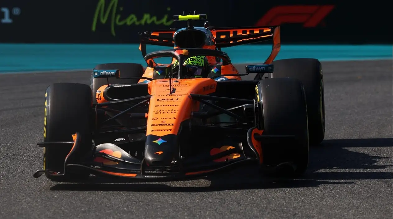 F1 Formula1 Miami Gp Sprint Pole Pozisyon Mclaren Lando Norris A