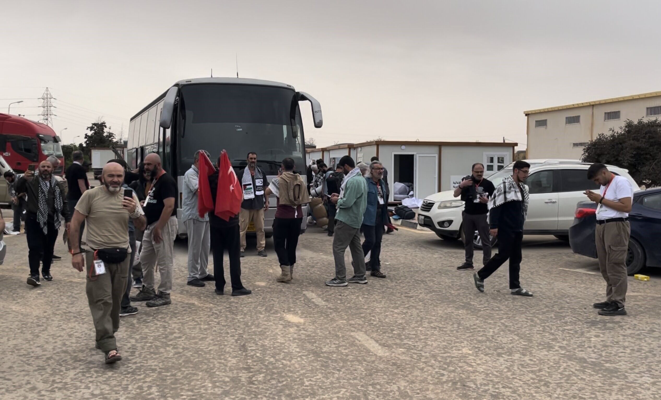 Gazze’ye Umut Yolculuğu Başladı 40 Ülkeden Aktivistler Tek Yürek Oldu