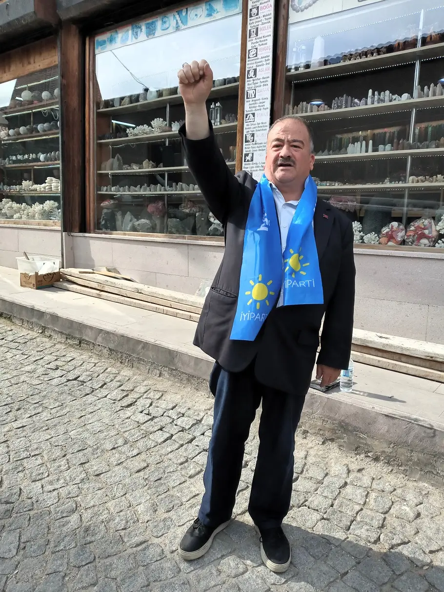 İyi̇ Parti Keçiören İlçe Başkanlığı Sekreteri Hüseyin Örgü Samanpazarı