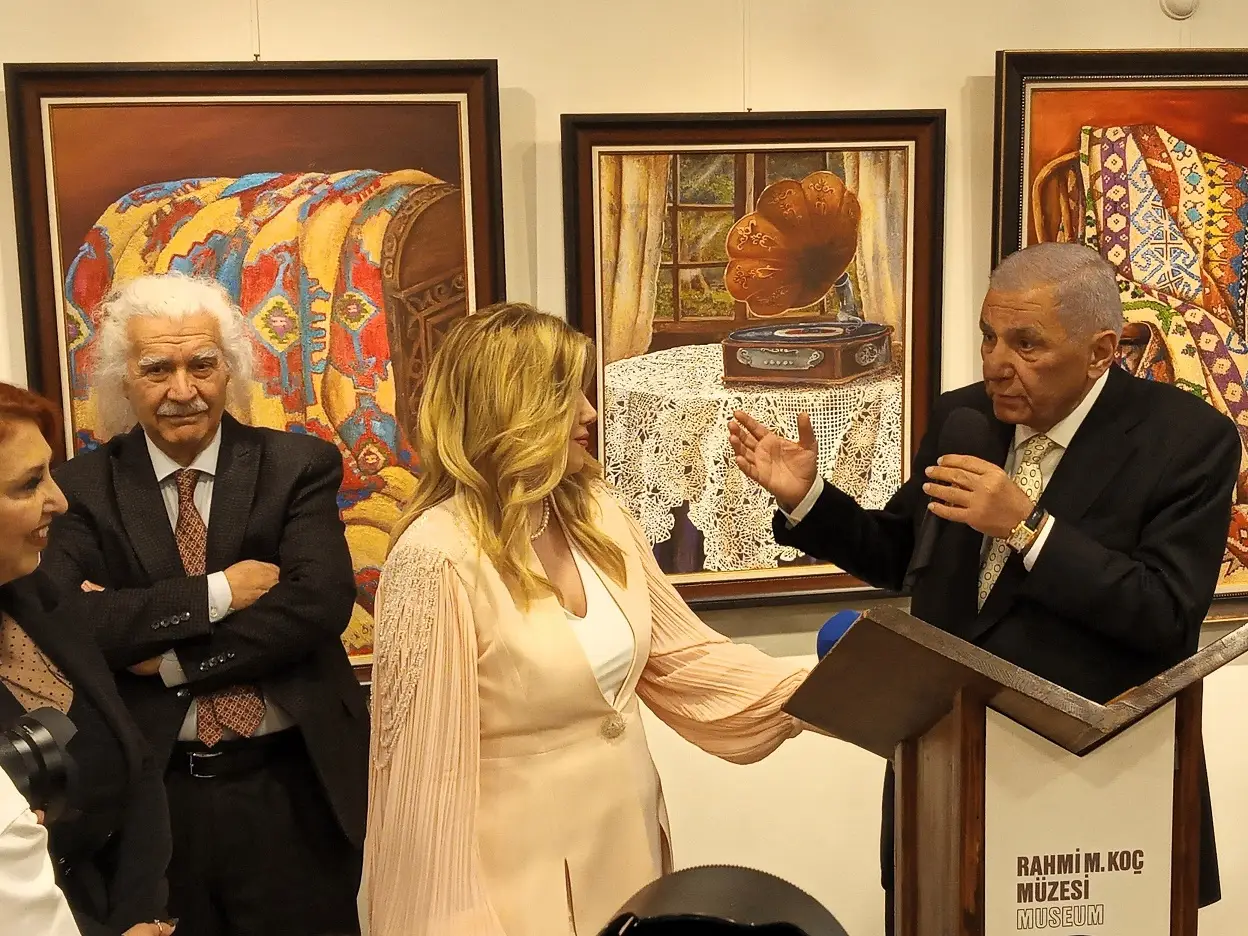Ufuk Söylemez Eski Ekonıomi Devlet Bakanı Rahmi M Koç Müzesi Sergi