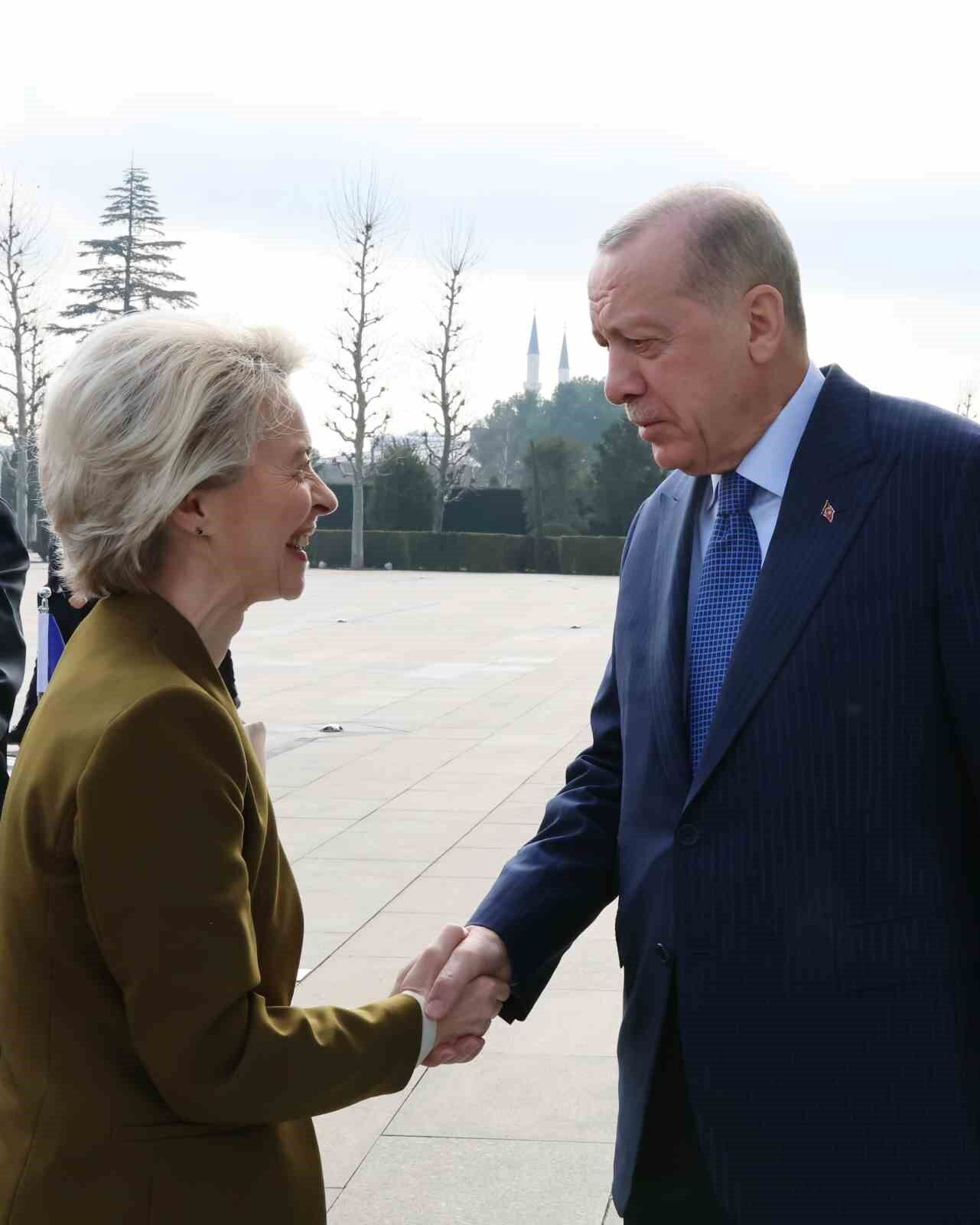 Ursula Von Der Leyen, Cumhurbaşkanı Recep Tayyip Erdoğan1