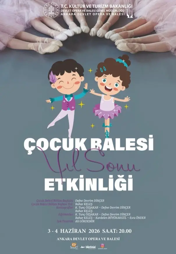 Ankara Devlet Opera Ve Balesi Dob Haziran Ayı Programı Çocuk Balesi Yılsonu Etkinliği (3)