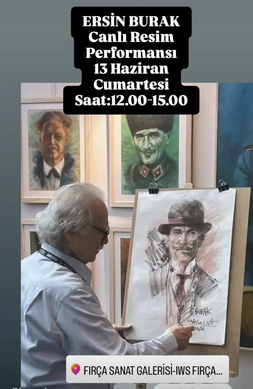Ersin Burak Resim Sergisi Fırça Sanat Galerisi