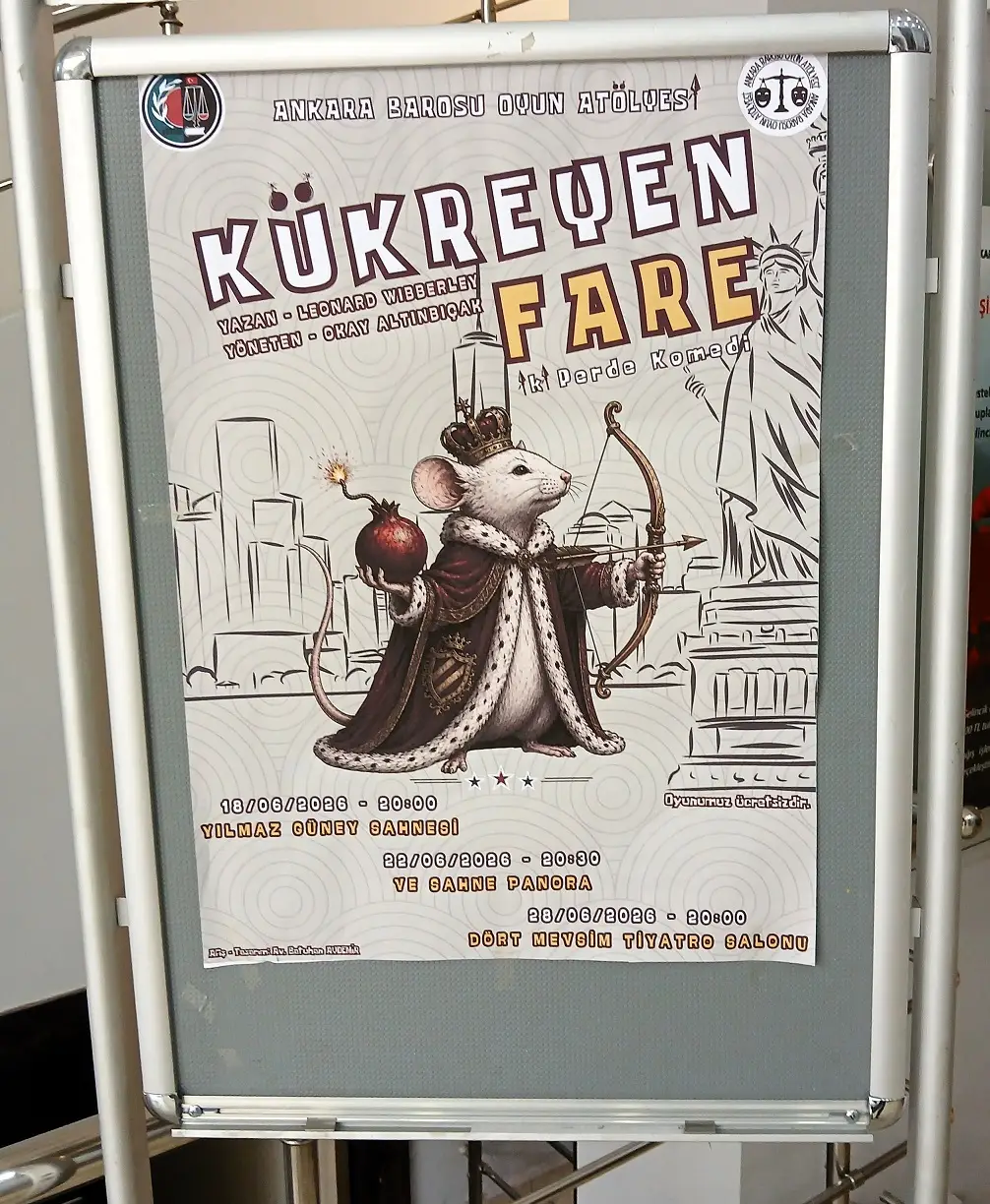 Kükreyen Fare Komedi Ankara Barosu Oyun Atölyesi (1)