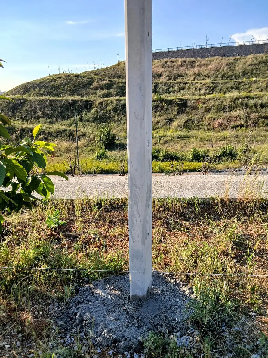 Mamak Ortaköy Mezarlığı Çit Tel Örgü Beton Direk Defin Alanı (6)