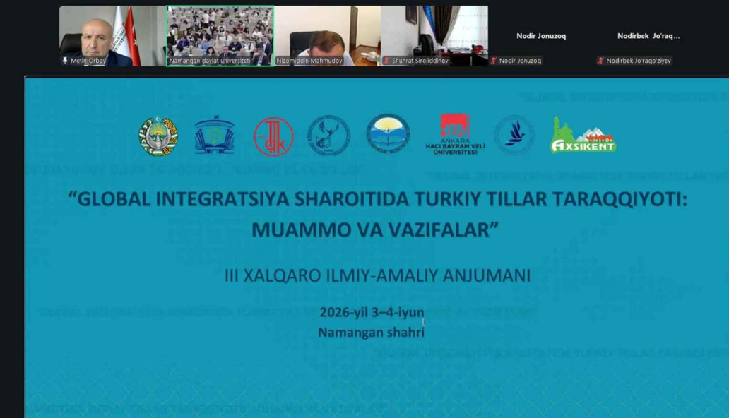 Özbekistan Bilgi Söleni Ankara