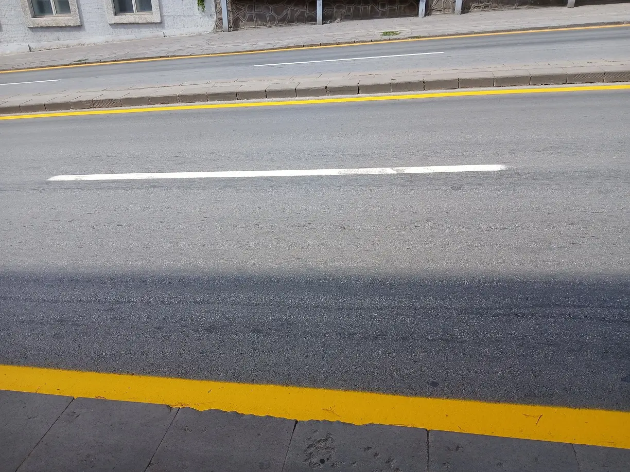 Tıp Fakültesi Caddesi Sarı Yol Çizgileri Natoyolu Güzergahı Nato Liderler Zirvesi (1)