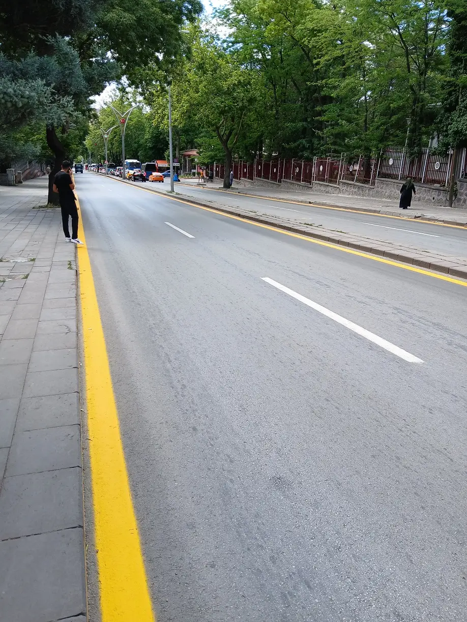 Tıp Fakültesi Caddesi Sarı Yol Çizgileri Natoyolu Güzergahı Nato Liderler Zirvesi (4)